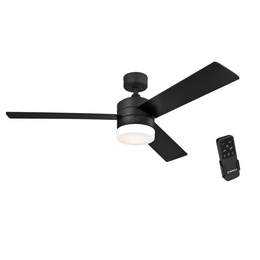 Westinghouse Alta Vista 52 in. LED Matte Black Ceiling Fan