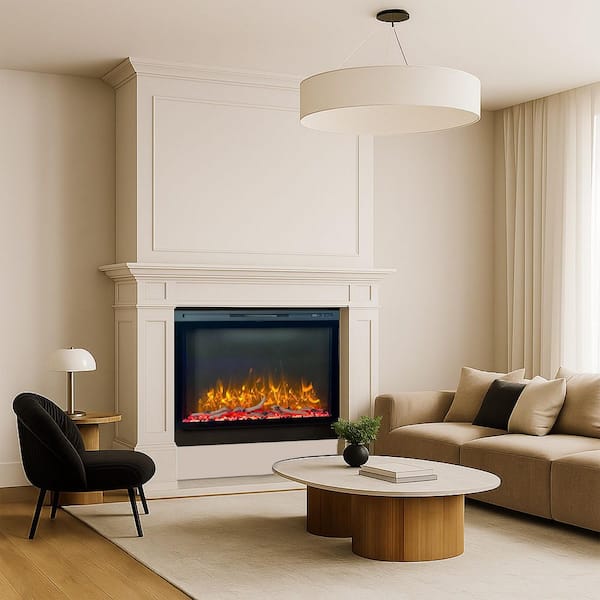 ACTIVEFLAME Pro Series 42 in. Ventless Electric Fireplace Insert