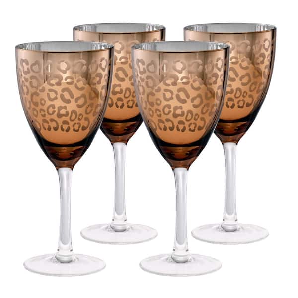 Artland 14 oz. Gold Design Wine Glass (Set of 4)