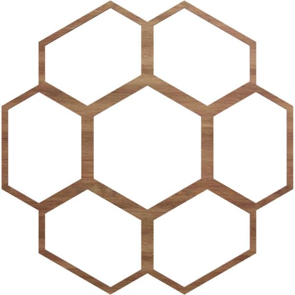 24 in. x 9.125 in. x 0.375 in. Wood Medallion Moulding