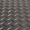 Rubber-Cal Diamond-Plate Metallic 4 ft. x 7 ft. Silver PVC Flooring (28 sq.  ft.) 03-W266-S-07 - The Home Depot