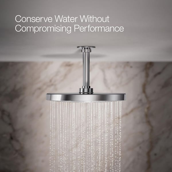 KOHLER Awaken 1-Spray Patterns 2.5 GPM 9.875 in. Ceiling