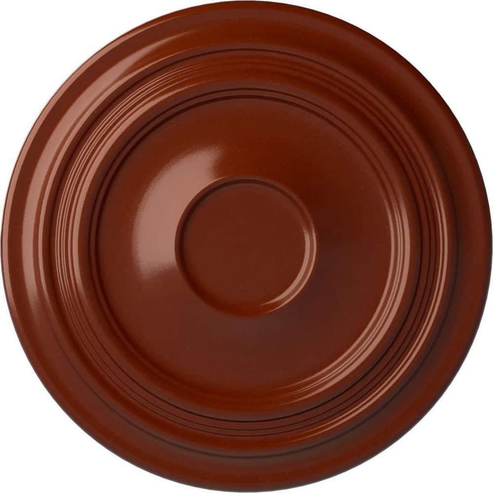 24-3/8 in. x 1-1/2 in. Traditional Urethane Ceiling Medallion (Fits Canopies upto 5-1/2 in.), Firebrick price history on PriceWatchPro