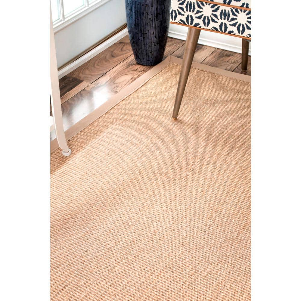 Handmade Beige Wool Flat Woven Accent Rug 3'x5'