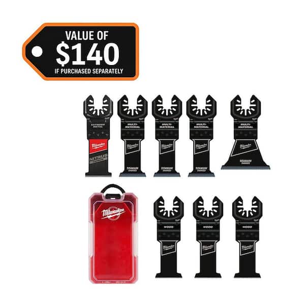 Oscillating Multi-Tool Blade Set (8-Piece)