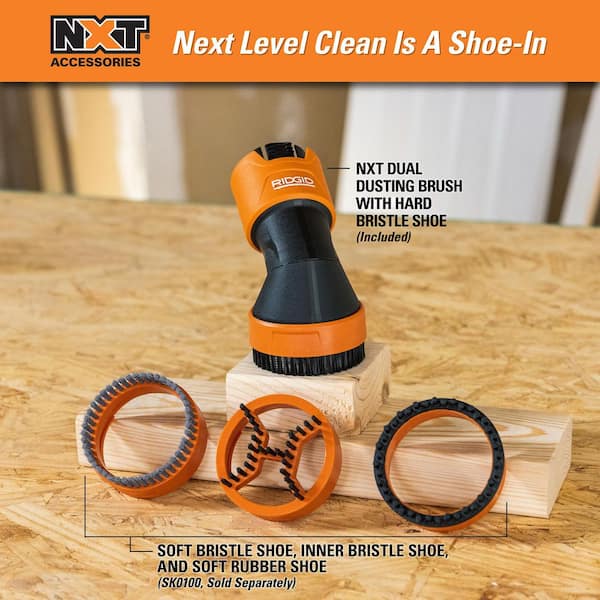 RIDGID 1-7/8 in. to 2-1/2 in. DA1701 NXT Dual Rotating Dusting