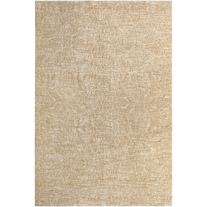 Masterpiece Beige/Tan 2 ft. x 3 ft. Solid Color Indoor Area Rug