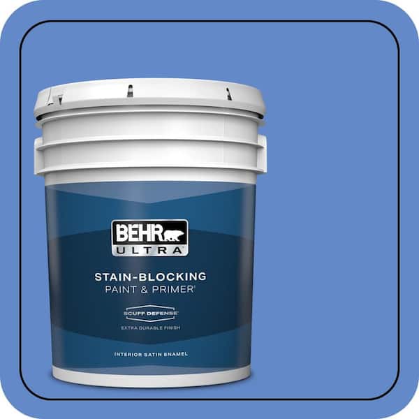 BEHR ULTRA 5 gal. #P530-5 Integrity Extra Durable Satin Enamel Interior Paint & Primer
