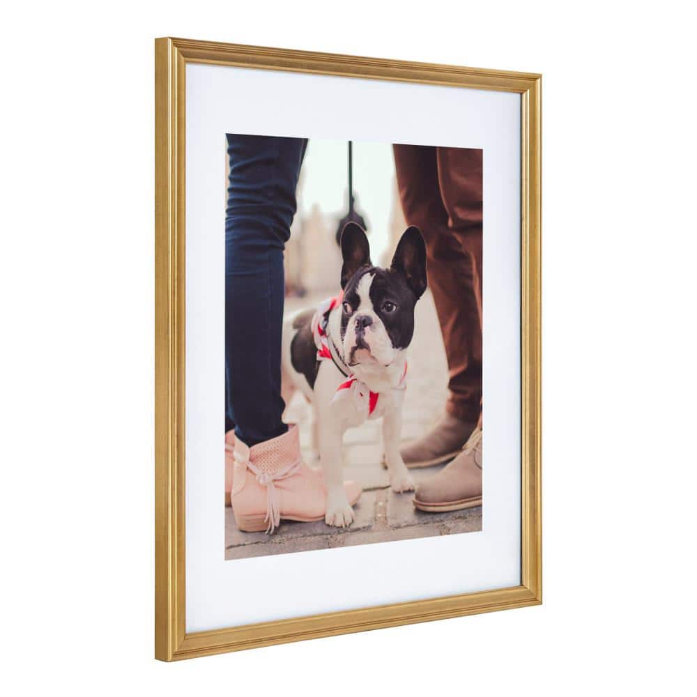Adlynn Gold Polystyrene Wall Picture Frame Set of 3