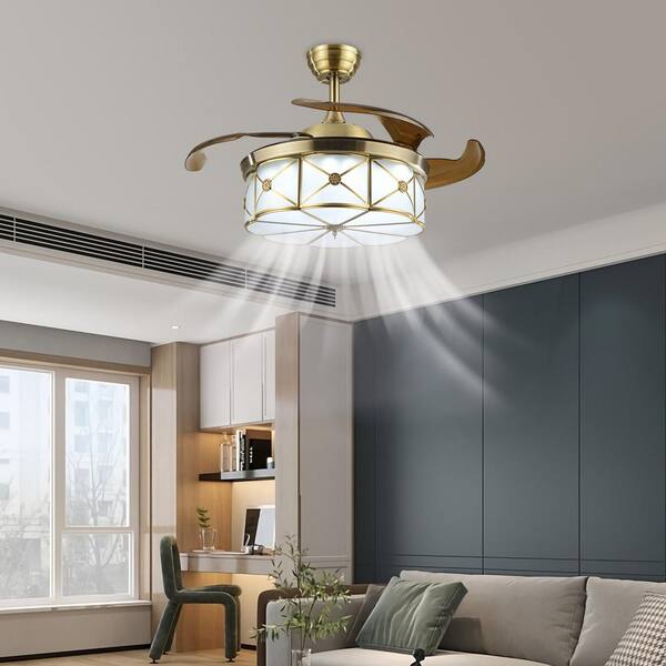 Vintage Retractable Ceiling Light | Shelly Lighting