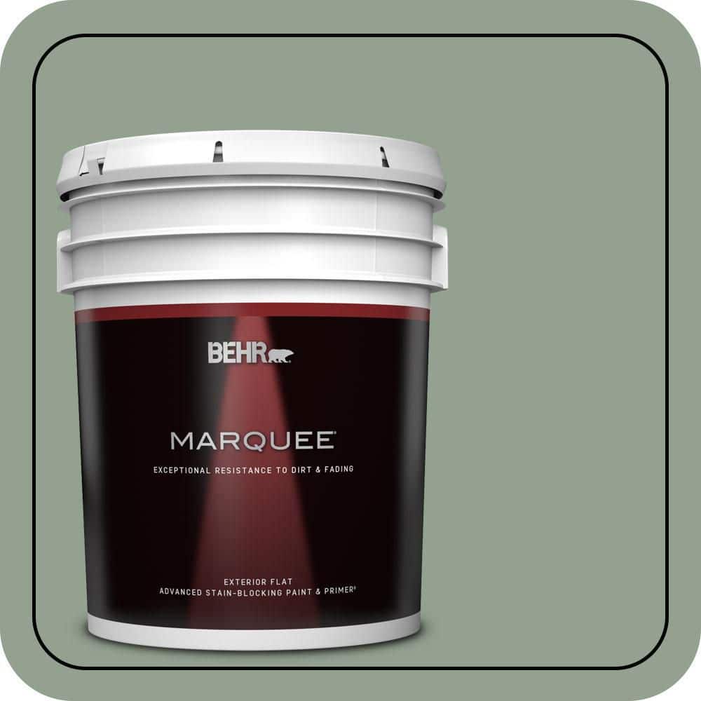 5 gal. #N400-4 Forest Path Flat Exterior Paint & Primer product image for price tracking