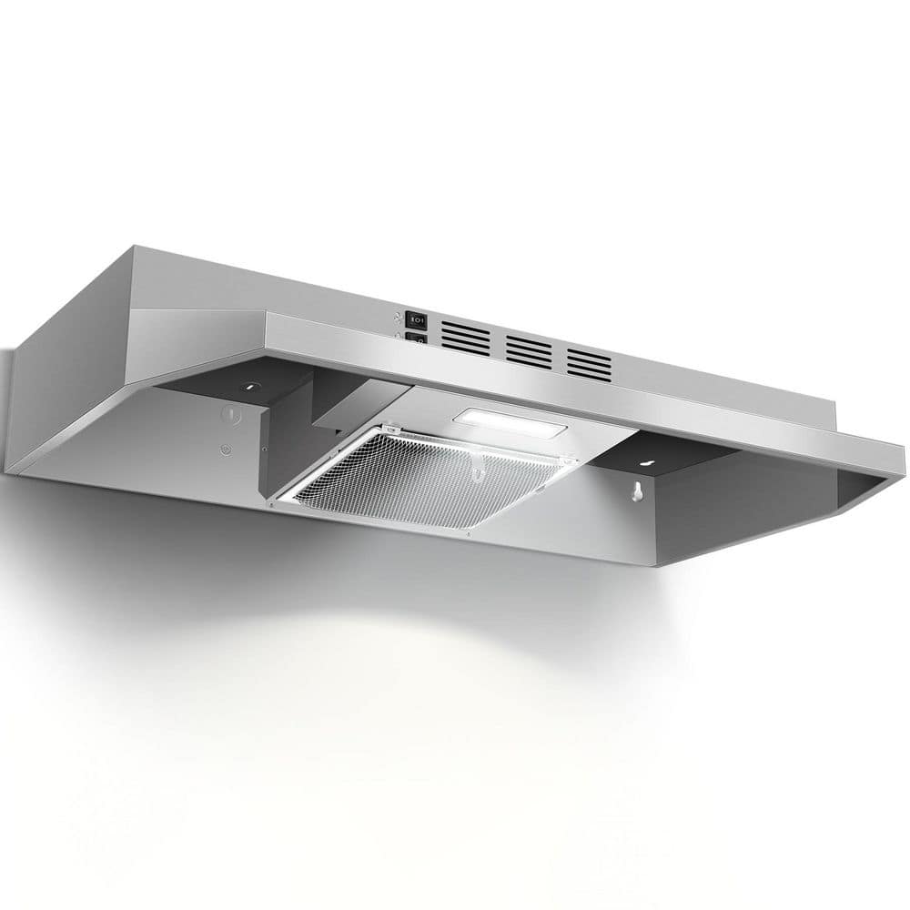 36 in. 280 CFM Under Cabinet Range Hood Stainless Steel Vent Hood with Rocker Button Control, 2-Speeds Fan, LED Light price history on PriceWatchPro
