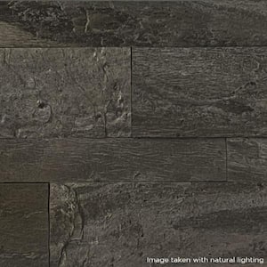 12-Sheets Tropical Brown 24 in. x 6 in. Peel Stick Self-Adhesive Decorative 3D Stone Tile Backsplash [11.6 sq. ft./pack]
