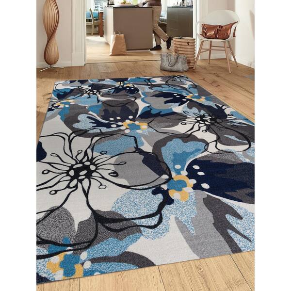 World Rug Gallery Contemporary Large, Large Area Rug Contemporary