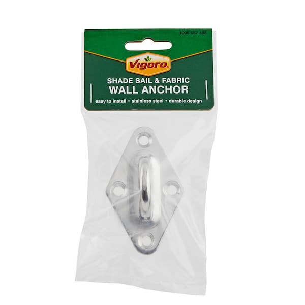 Wall Anchor Bracket for Shade Sail and Fabric