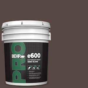 5 gal. #HDC-CL-14 Pinecone Path Semi-Gloss Exterior Paint