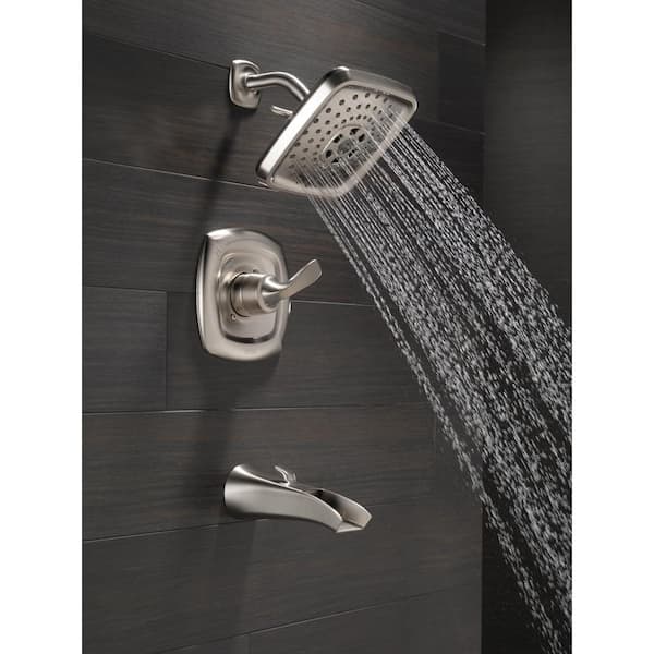 Delta Tolva H2Okinetic Single-Handle 3-Spray Tub and Shower Faucet