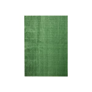 6 ft. x 8 ft. Emerald Green Artificial Grass Rug
