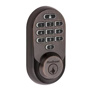 HALO Venetian Bronze Keypad WiFi Electronic Single-Cylinder Smart Lock Deadbolt featuring SmartKey Security