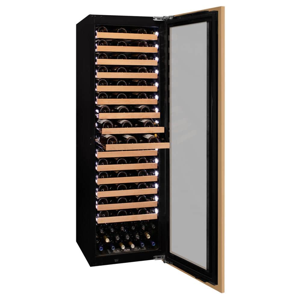 Panel Ready Single Zone Built-In Wine Refrigerator with LED Lighting