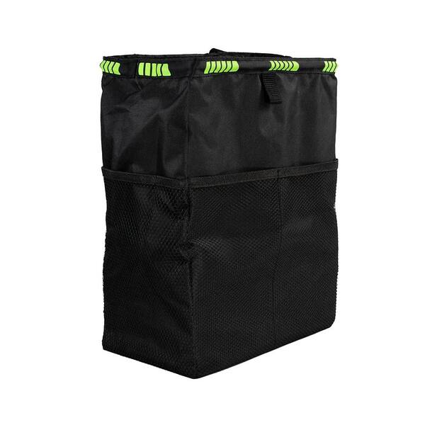 2-Pack Canvas Janitorial Cart Bags - Large Replacement Cleaning Tote Bags For Trash Collection & Storage (Yellow)