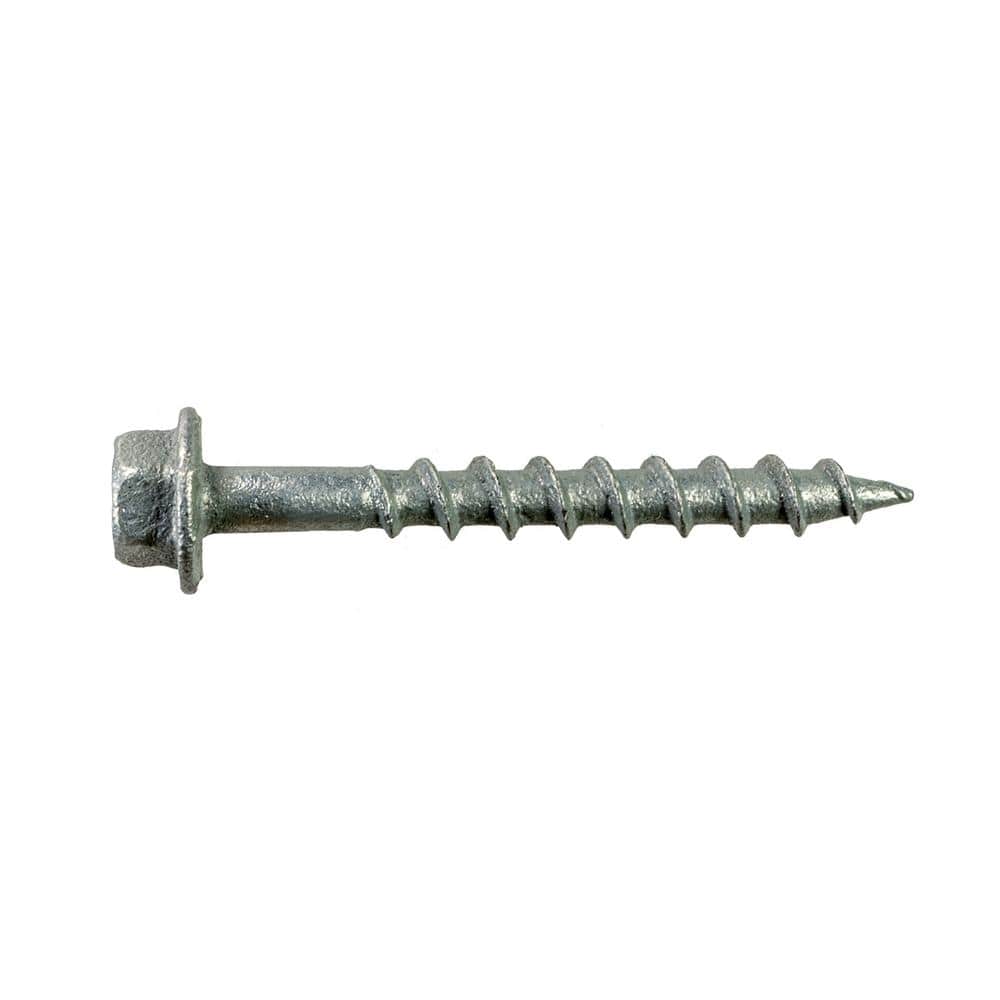 Simpson Strong-Tie 1-1/2" Galvanized Steel Hex Head Connector Screws