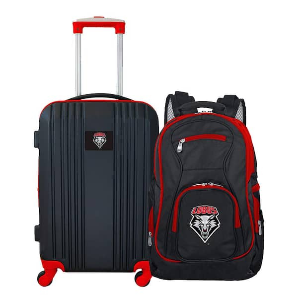 Mojo NCAA New Mexico Lobos 2-Piece Set Luggage and Backpack