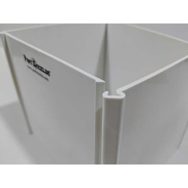 Post Shields 5.5 in. x 5.5 in. x 6 in. H Bronze Post Wrap