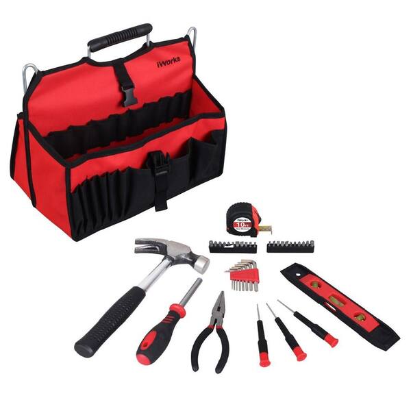 iWork Multi-Purpose Tool Set and Tote Bag (40-Piece)