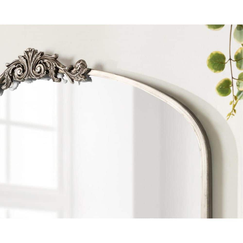 Arendahl Traditional Silver Arch Wall Mirror 40.5" x 34.5"