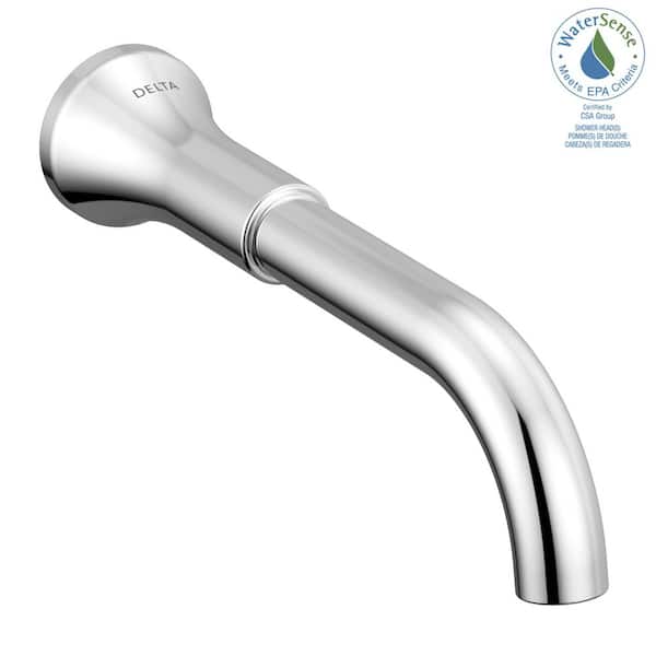 Delta Trinsic 2-Handle Wall Mount Bathroom Sink Faucet in Chrome