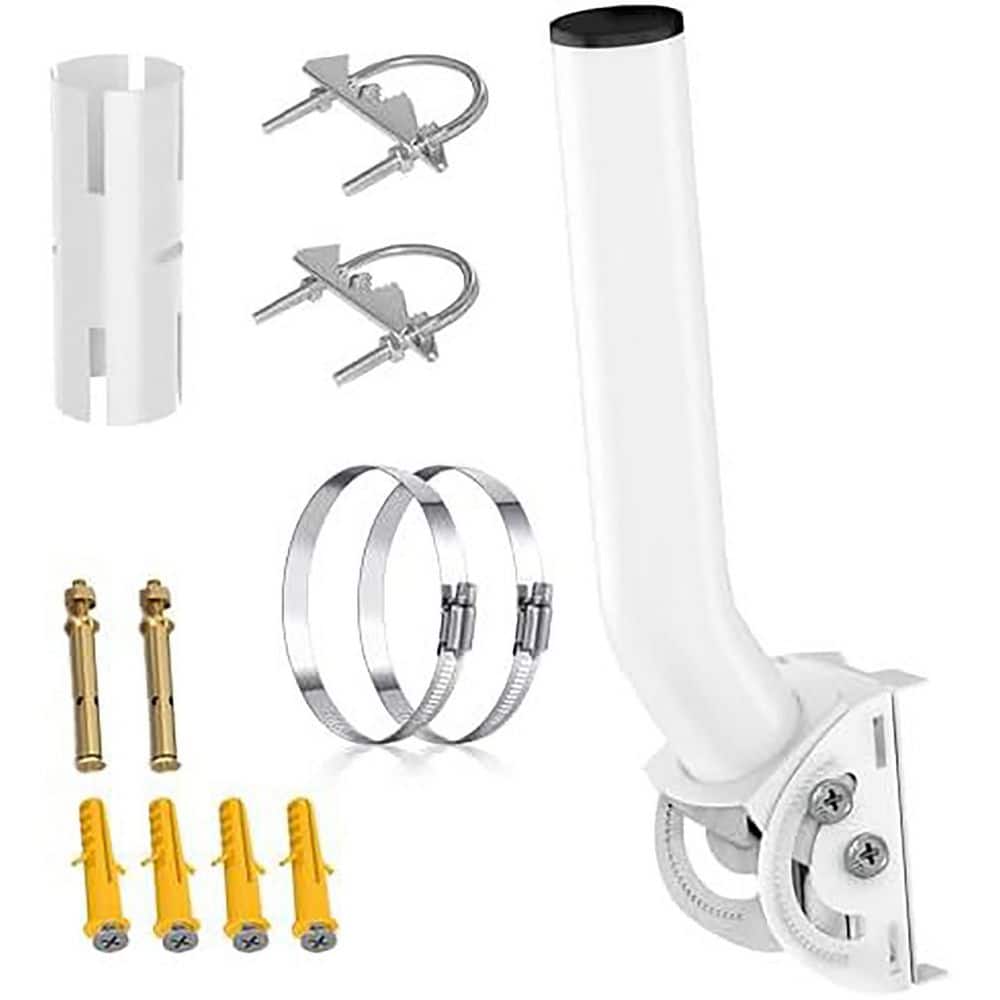 Universal Outdoor J Pole and Wall Mount Bracket UHF Adjustable Pipe Adapter for Antenna Wireless Bridge Weather Station price history on PriceWatchPro