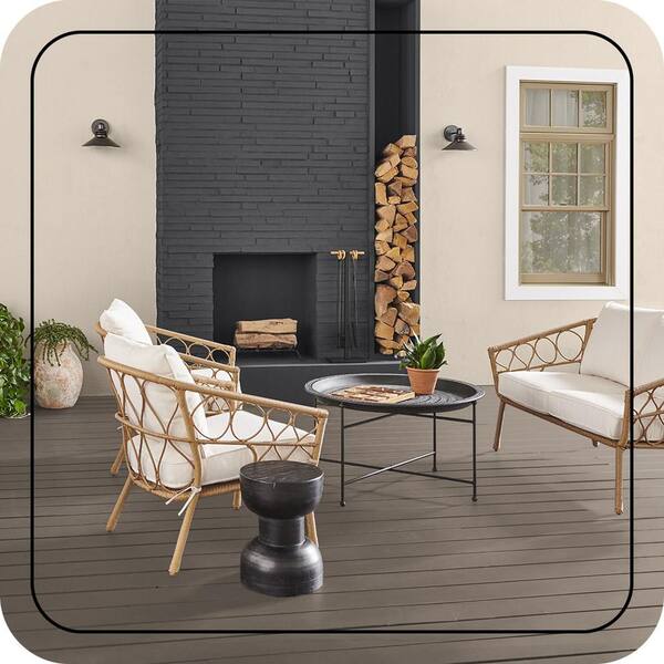 BEHR DECKplus 1 gal. #N220-5 Ottertail Solid Color Waterproofing