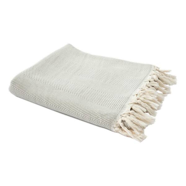 Wilko Herringbone Throw