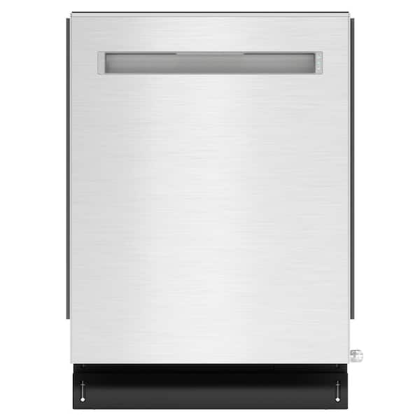 Sharp 24 in Top Control Standard Built-In Dishwasher in Stainless Steel with 6 Cycles 47 dBA