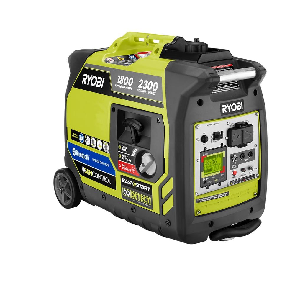 PowerSmart 2500W Portable Inverter Gas Generator for Home Use