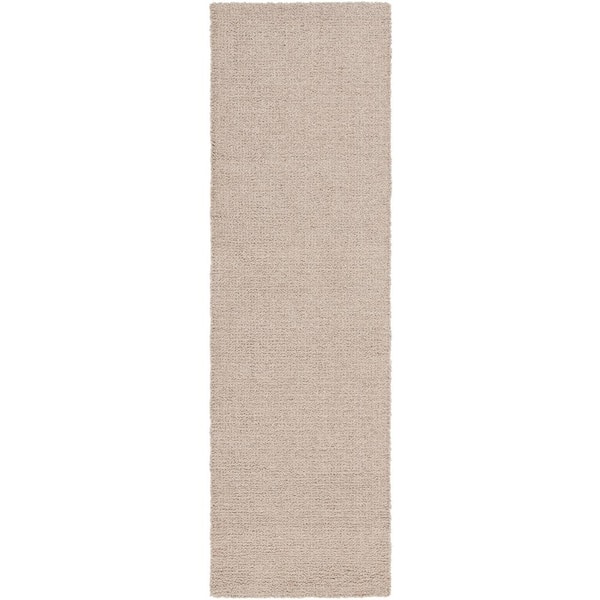 SAFAVIEH Abstract Light Brown 2 ft. x 8 ft. Classic Marle Runner Rug