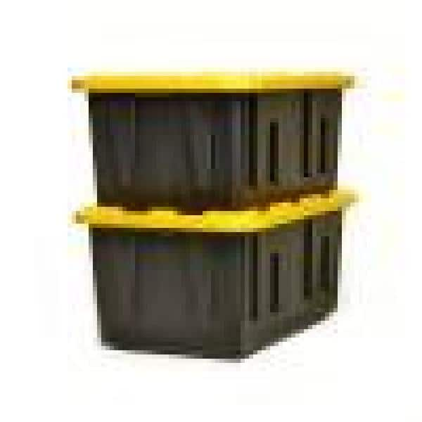 Knowledge Tree  Advantus Corp. Advantus 15-gallon Rolling Storage Tub -  External Dimensions: 23.8 Width x 15.8 Depth x 15.8 Height - 15 gal -  Stackable - Plastic - Clear - For Document - 1 Each