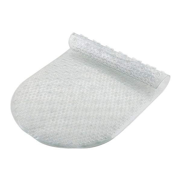 Bath Bliss Anti-Slip Jumbo Bath Mat in White