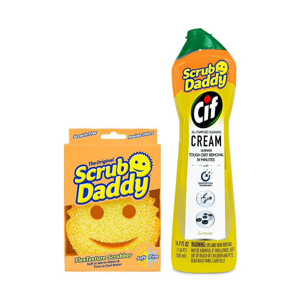 Scrub Daddy Sponge Scratch-Free Multipurpose Dish Sponge Set of 2  Individual Pcs