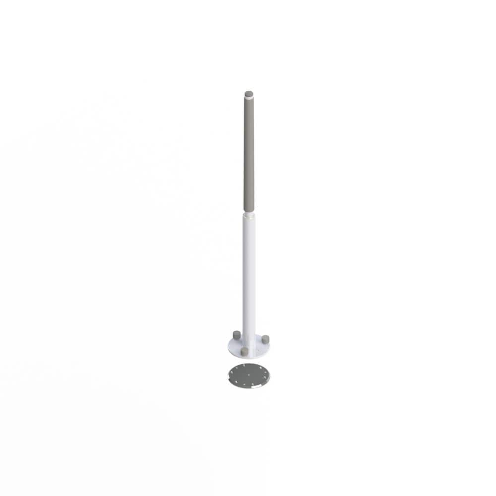 UPC 689281000550 product image for Bariatric Advantage Rail 30-38 in. x 1.5 in. Floor Mounted Pivoting Grab Bar (45 | upcitemdb.com