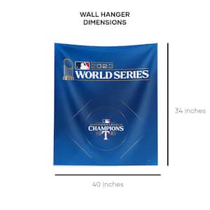 MLB 2023 WSP Manifest Rangers Printed Wall Hanging