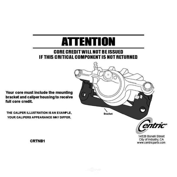 Centric Parts Disc Brake Caliper