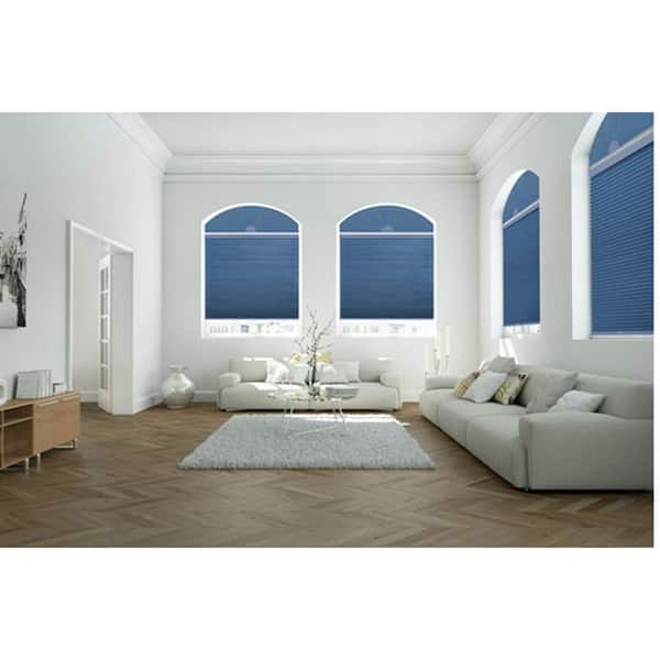 Designer Cordless Light Filtering Arch Cellular Shades for Windows