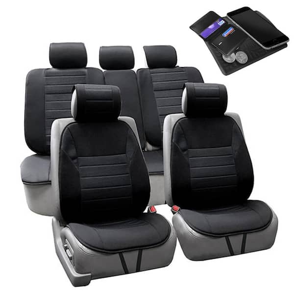 12-Volt 17.5 in. x 38.5 in. x 2.5 in. Deluxe Ergo Comfort Bio-Magnets  Heated Massage Seat Cushion