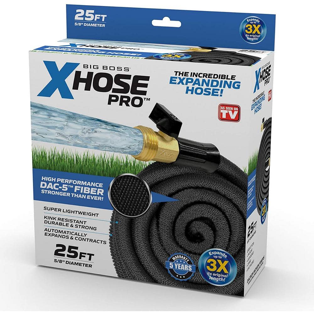 Xhose NEW SEALED XHOSE 25 Ft Incredible Expanding Hose up to 200 PSI 