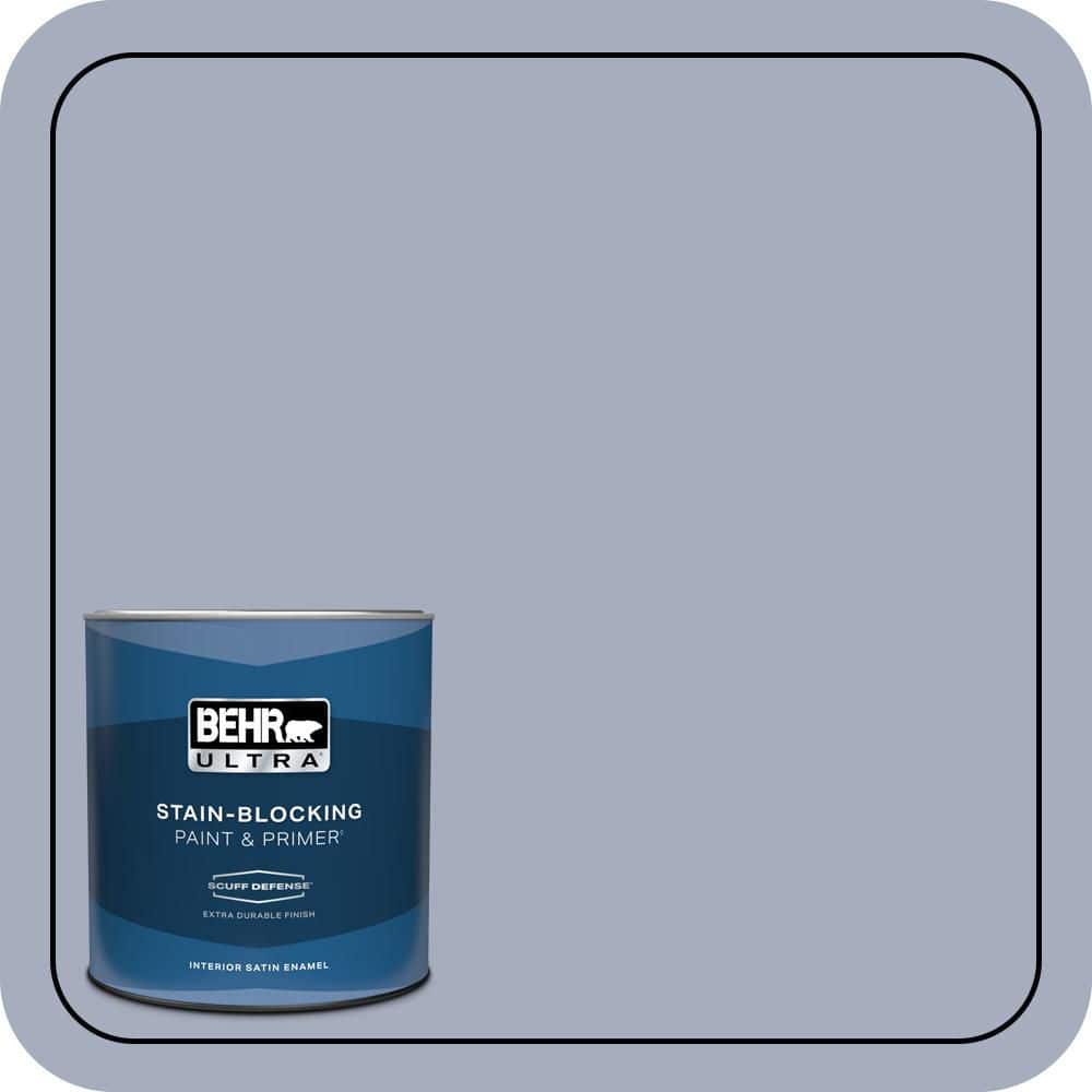 1 qt. #ICC-55 Hydrangea Blossom Extra Durable Satin Enamel Interior Paint & Primer price history on PriceWatchPro