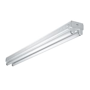 32-Watt 2-Light White 4 ft. Fluorescent Strip Light