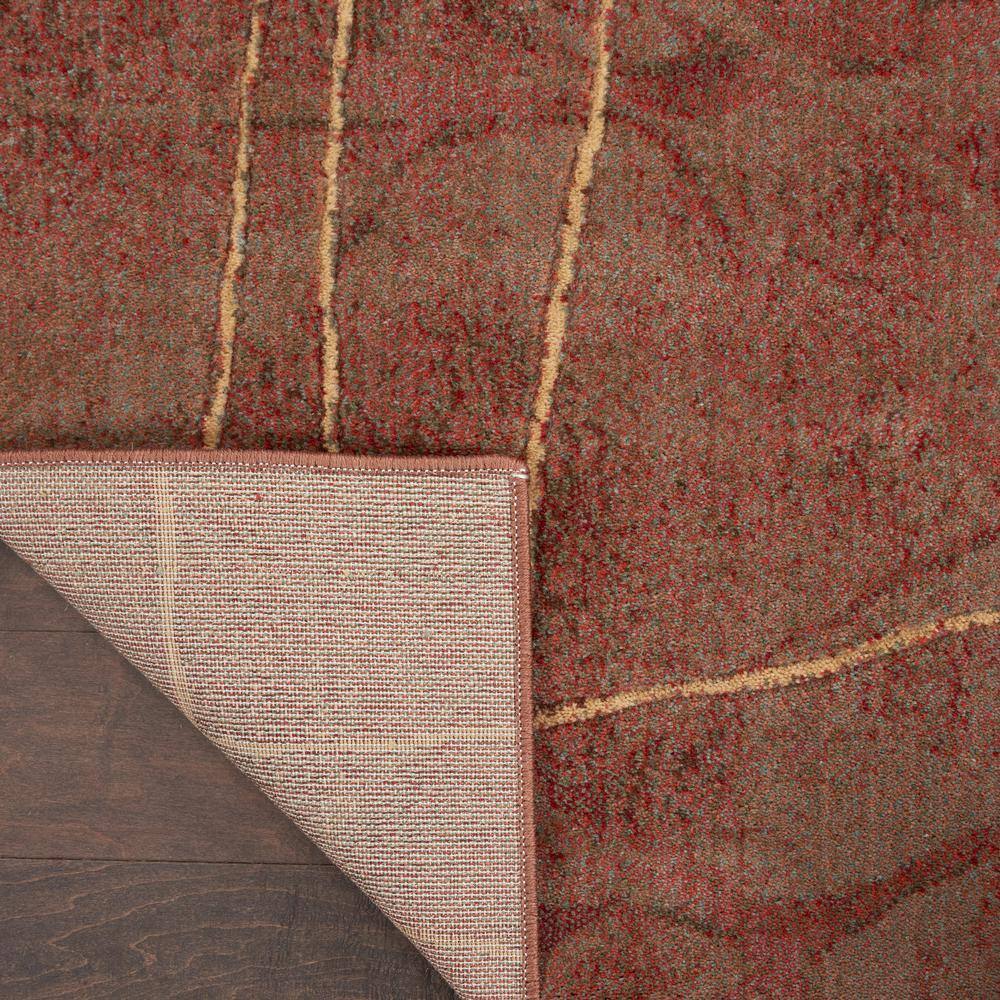 Handmade Multicolor Traditional Memory Foam Rug - 5' x 7'