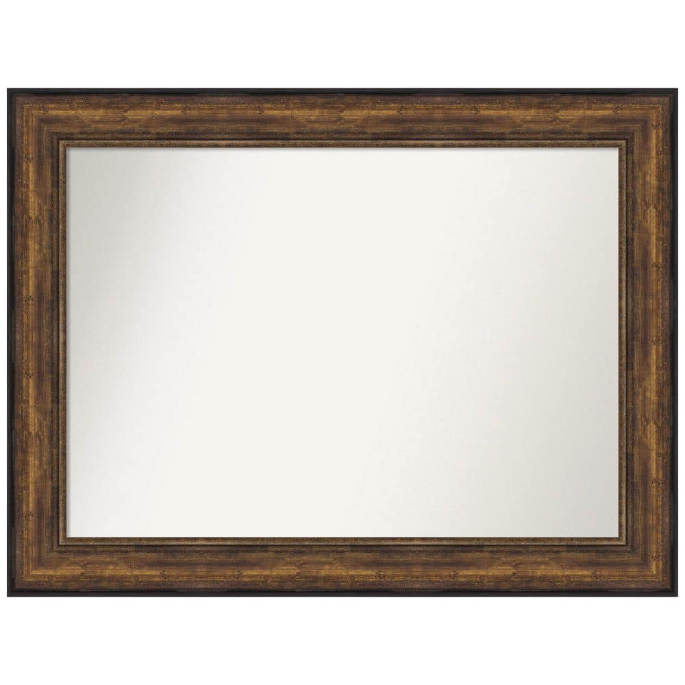 Ballroom Bronze 45.5 in. W x 34.5 in. H Rectangle Non-Beveled Framed Wall Mirror in Bronze price history on PriceWatchPro